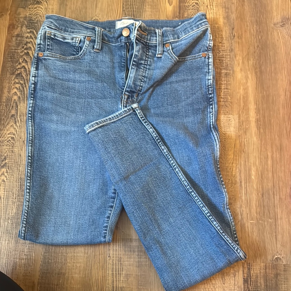 Madewell high rise skinny jeans